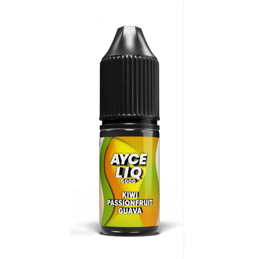 Ayce Liq 5000 Bar Salts 10ml Kiwi Passion Fruit Guava 10mg - Power Vape Shop