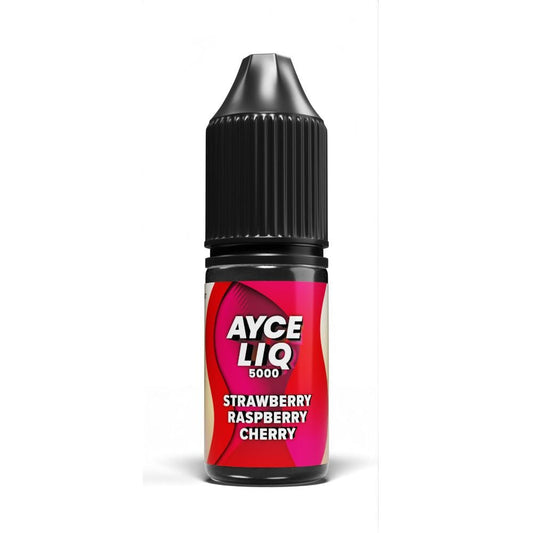 Ayce Liq 5000 Bar Salts 10ml Strawberry Raspberry Cherry 5mg - Power Vape Shop