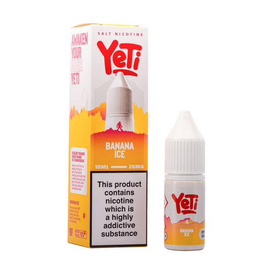 Banana Ice Nic Salt E - Liquid by Yeti - Power Vape Shop