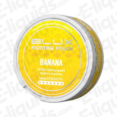 Banana Ice Nicotine Pouches by Elux - Power Vape Shop