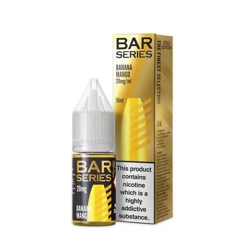 Banana Mango Nic Salt E - Liquid by Bar Series Gold Edition 10ml - Power Vape Shop