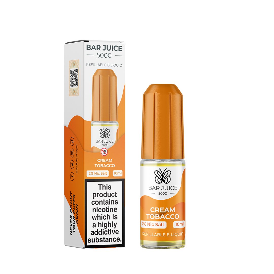 Bar Juice Cream Tobacco - Power Vape Shop