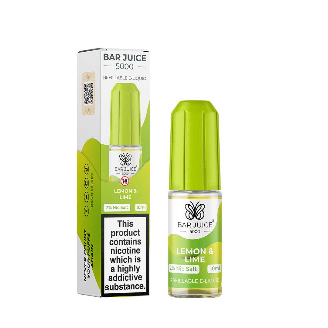 Bar Juice Lemon & Lime - Power Vape Shop