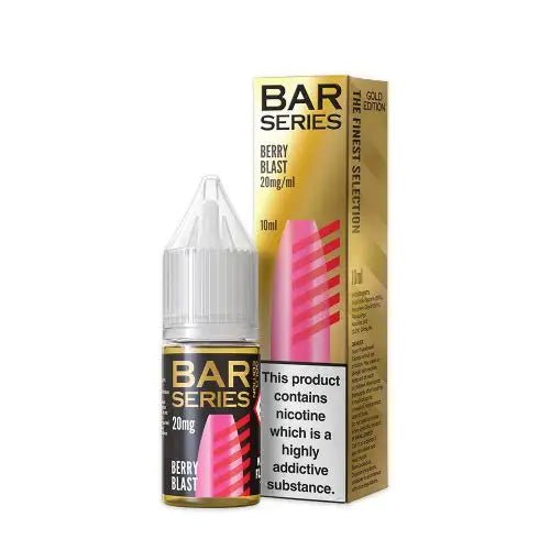 Berry Blast Nic Salt E - Liquid by Bar Series Gold Edition 10ml - Power Vape Shop