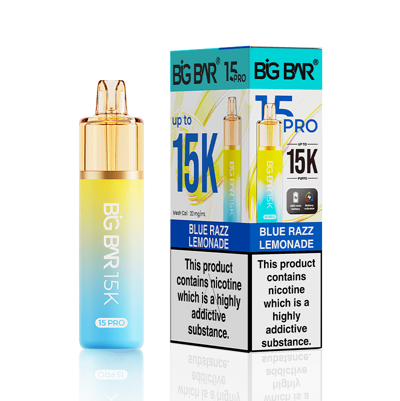 Big Bar 15K Pro | 10 for 70 & 3 for 23 Big Bar 15000 Pro Big Bar 15K Pro | 10 for 70 & 3 for 23 Big Bar 15000 Pro