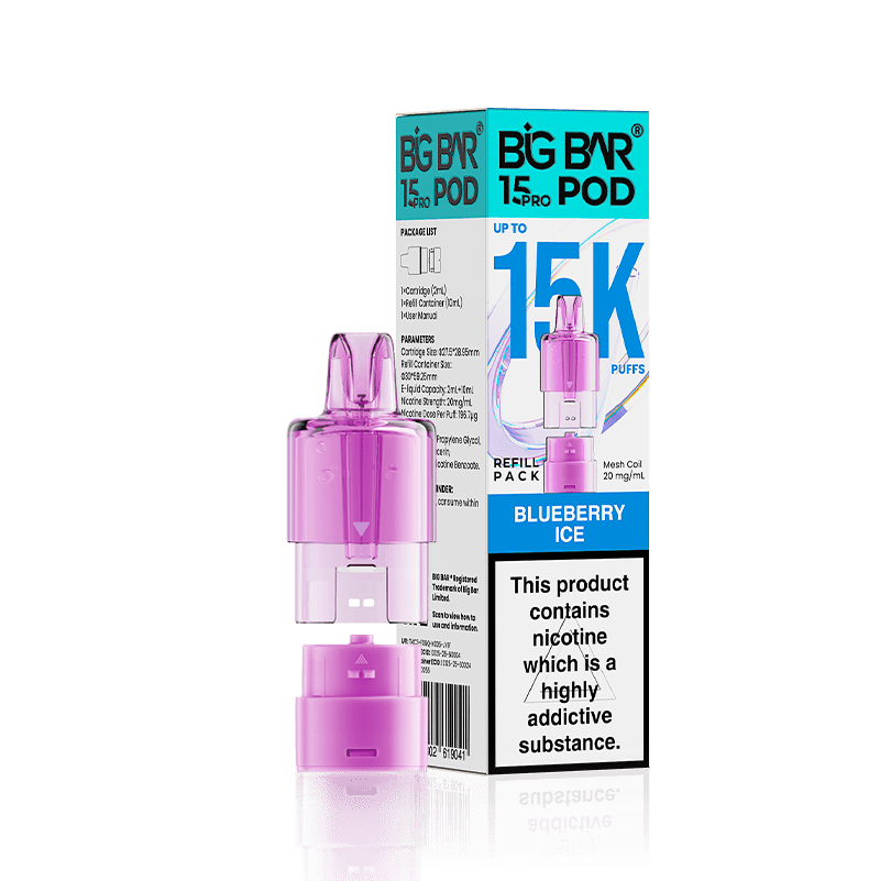 Big Bar 15000 Pro Prefilled Vape Pods - Power Vape Shop