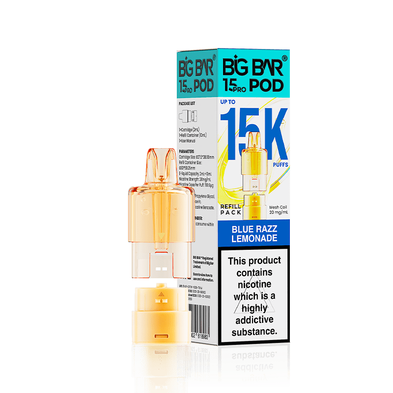 Big Bar 15000 Pro Prefilled Vape Pods - Power Vape Shop