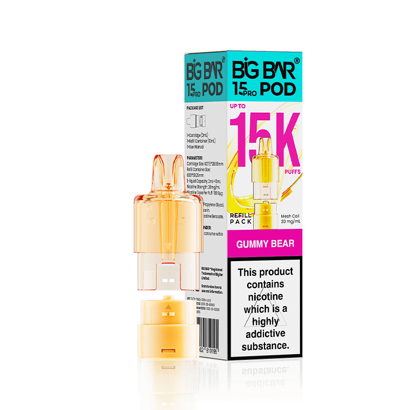 Big Bar 15000 Pro Prefilled Vape Pods - Power Vape Shop