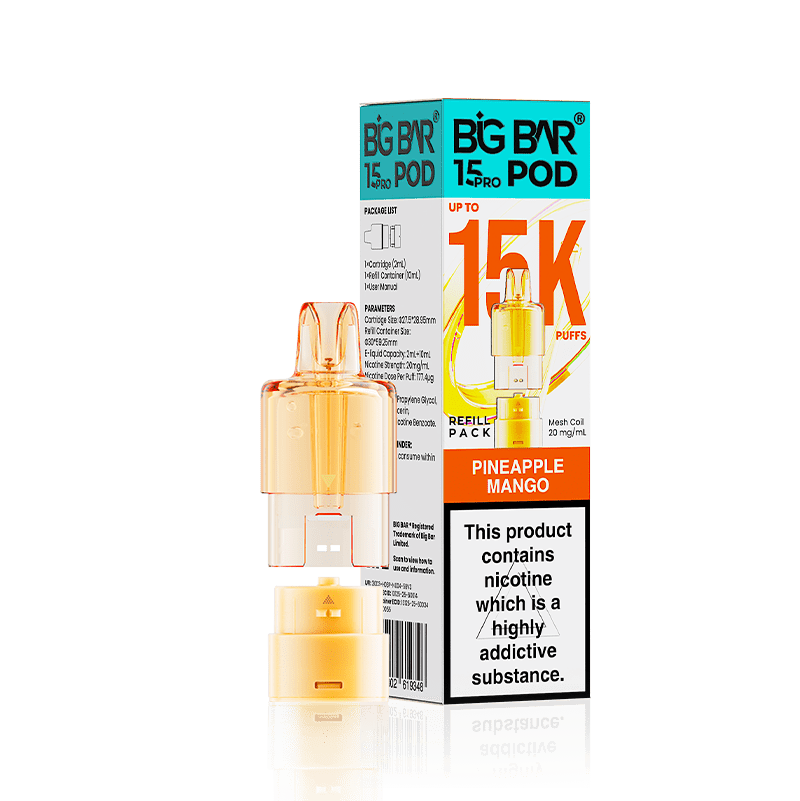 Big Bar 15000 Pro Prefilled Vape Pods - Power Vape Shop