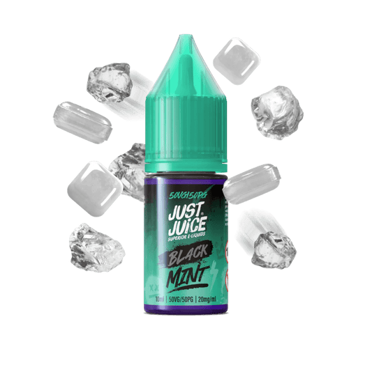 Black Mint Nic Salt by Just Juice 10ml - Power Vape Shop