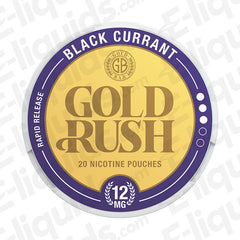 Blackcurrant Gold Rush Nicotine Pouches by Gold Bar - Power Vape Shop