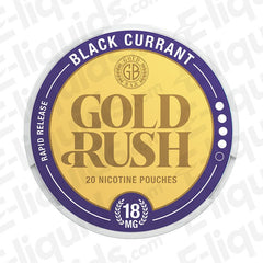 Blackcurrant Gold Rush Nicotine Pouches by Gold Bar - Power Vape Shop