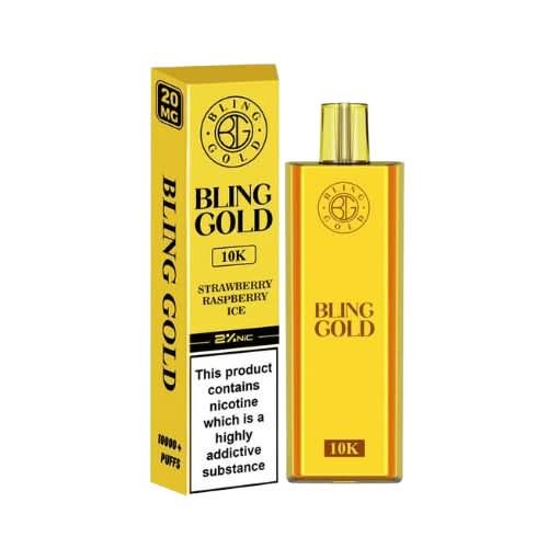 Bling Gold 10k Disposable Vape - Power Vape Shop