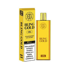 Bling Gold 10k Disposable Vape - Power Vape Shop