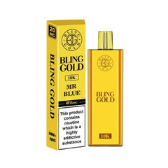 Bling Gold 10k Disposable Vape - Power Vape Shop