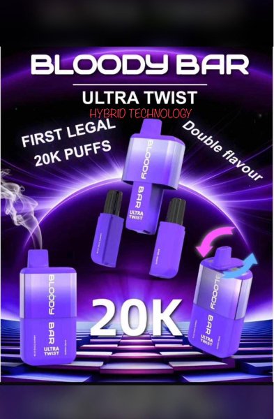 Bloody Bar 20k Ultra Twist Disposable Vape - Power Vape Shop