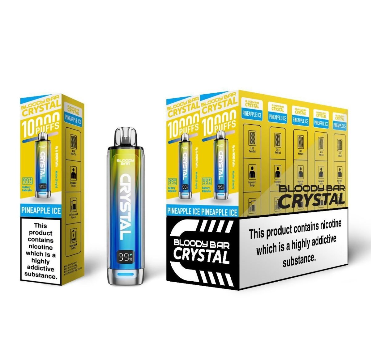 Bloody Bar Crystal 10k Disposable Vape - Power Vape Shop