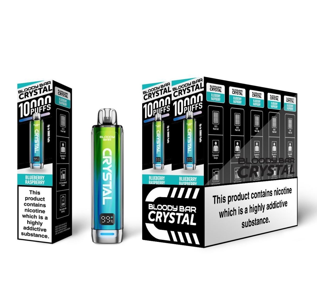 Bloody Bar Crystal 10k Disposable Vape - Power Vape Shop