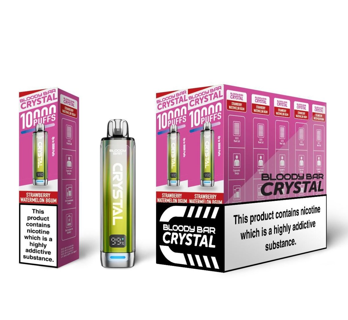 Bloody Bar Crystal 10k Disposable Vape - Power Vape Shop