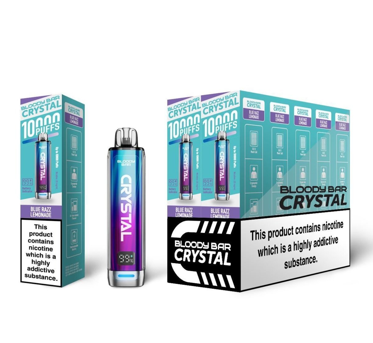 Bloody Bar Crystal 10k Disposable Vape - Power Vape Shop