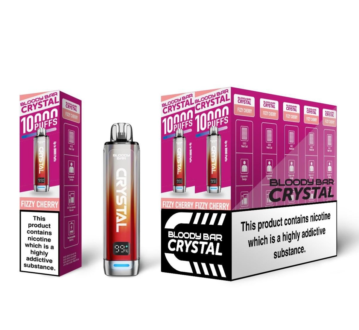 Bloody Bar Crystal 10k Disposable Vape - Power Vape Shop
