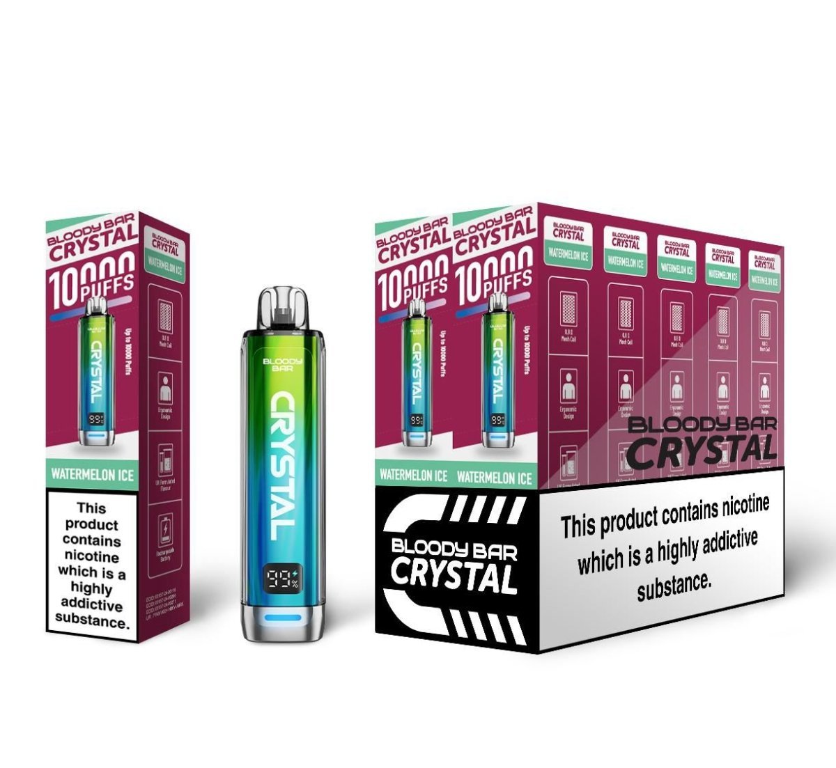 Bloody Bar Crystal 10k Disposable Vape - Power Vape Shop
