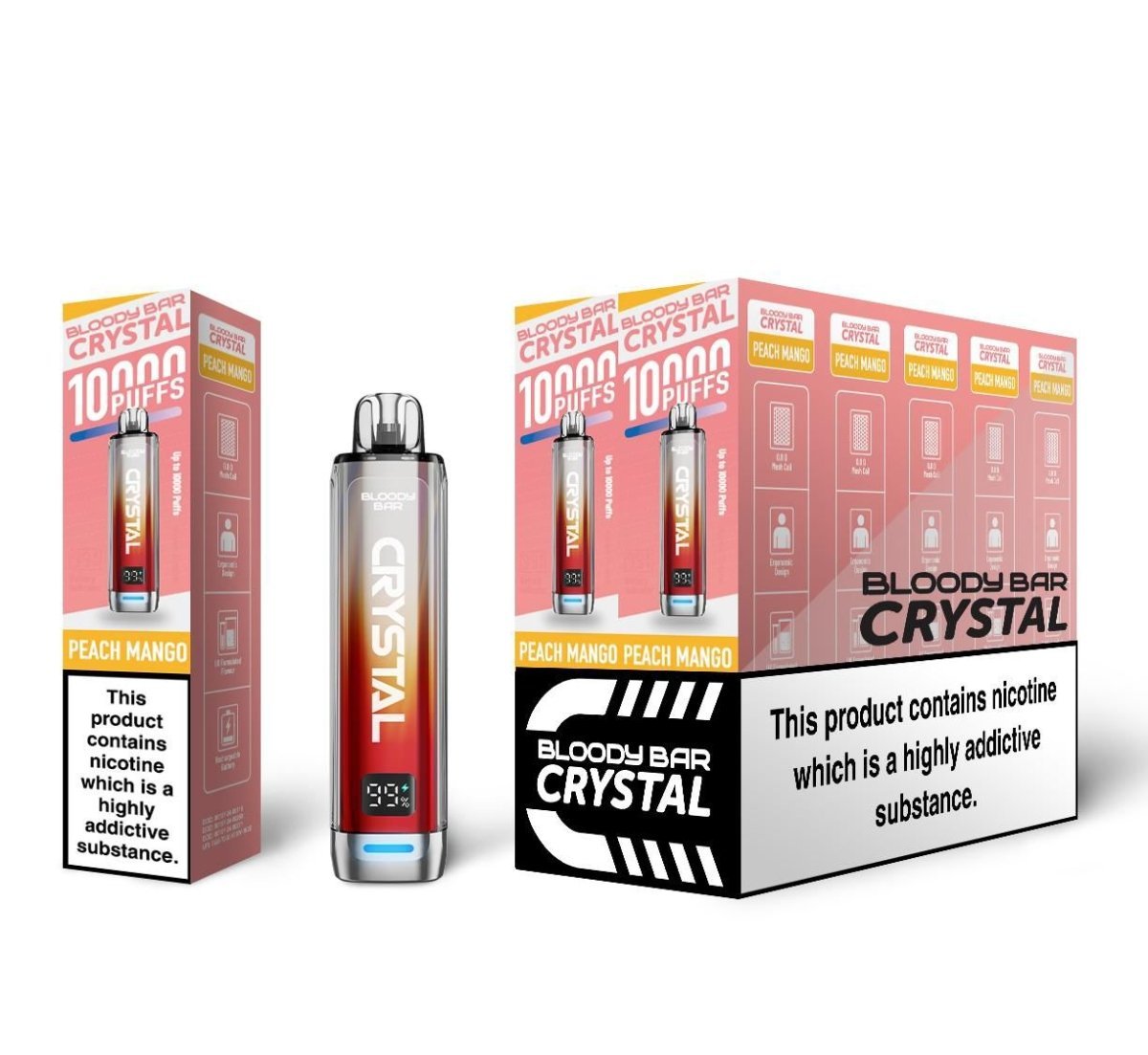 Bloody Bar Crystal 10k Disposable Vape - Power Vape Shop