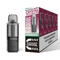 Bloody Bar Crystal 10k Replacement Pods - Power Vape Shop