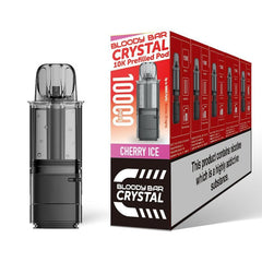 Bloody Bar Crystal 10k Replacement Pods - Power Vape Shop