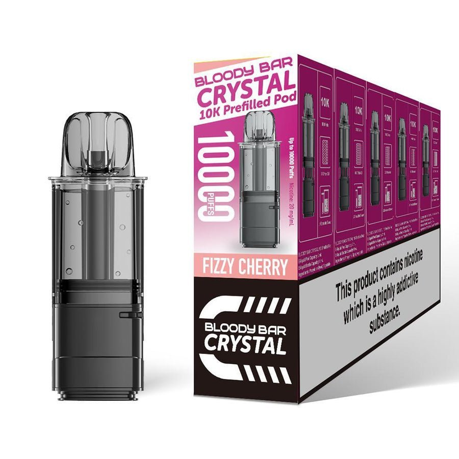 Bloody Bar Crystal 10k Replacement Pods - Power Vape Shop