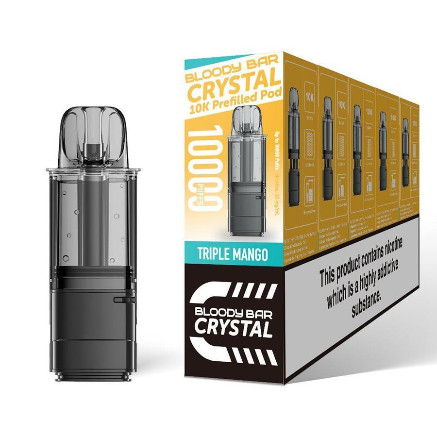 Bloody Bar Crystal 10k Replacement Pods - Power Vape Shop