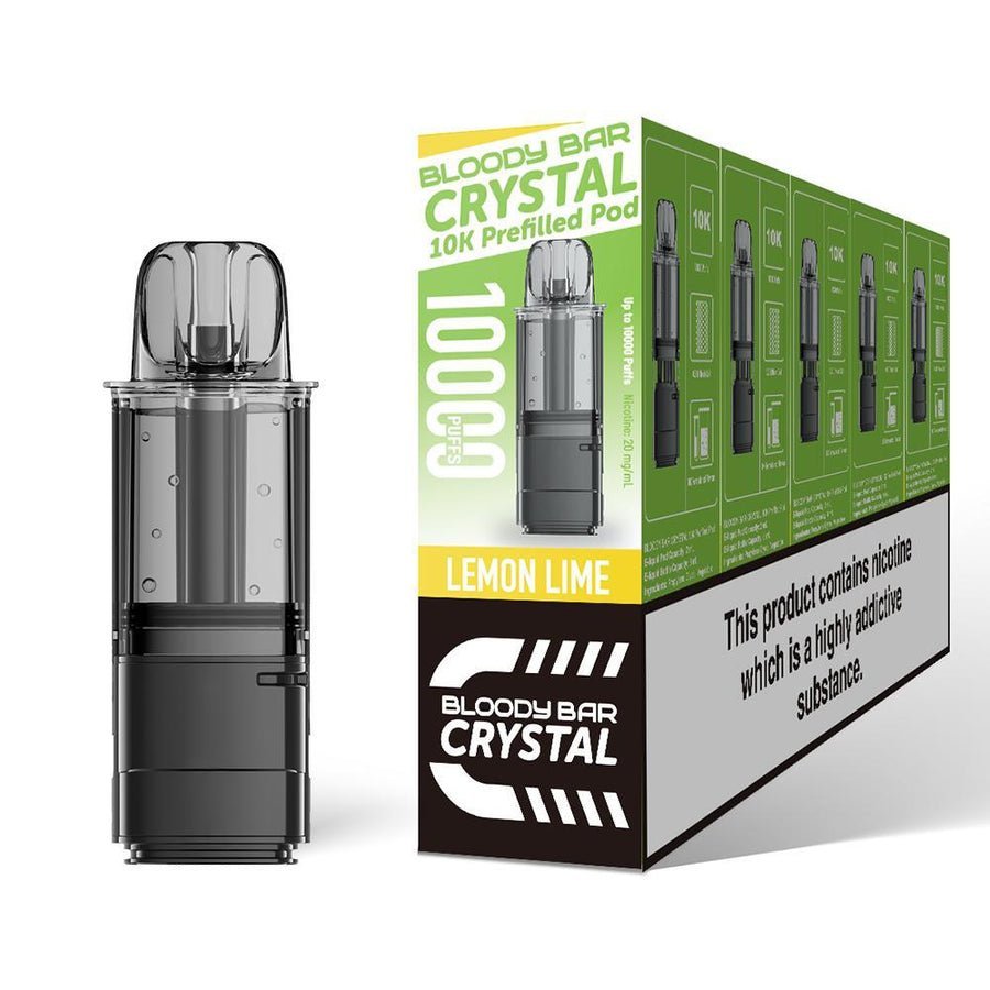 Bloody Bar Crystal 10k Replacement Pods - Power Vape Shop