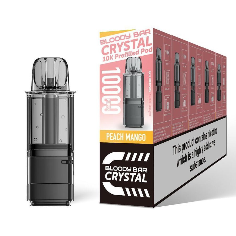 Bloody Bar Crystal 10k Replacement Pods - Power Vape Shop