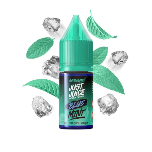 Blue Mint Nic Salt by Just Juice 10ml - Power Vape Shop