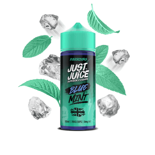 Blue Mint Shortfill E - Liquid by Just Juice (100ml) - Power Vape Shop