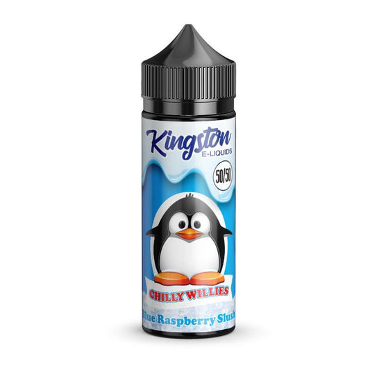 Blue Raspberry Slush Chilly Willies 100ml E Liquid 50/50 Kingston - Power Vape Shop
