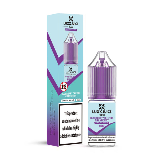 Blueberry Cherry Cranberry Nic Salt 10ml - Power Vape Shop