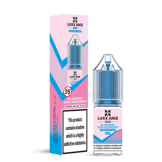 Blueberry Sour Raspberry Nic Salt 10ml - Power Vape Shop