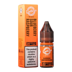 Blueberry Sour Raspberry Nic Salt E - Liquid by Deliciu - Power Vape Shop