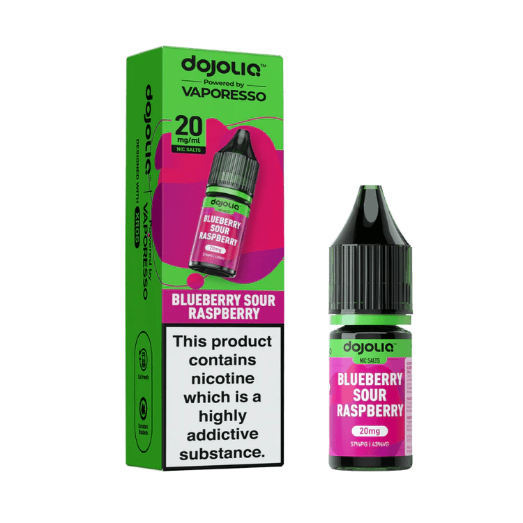 Blueberry Sour Raspberry Nic Salt E-Liquid by Vaporesso Dojo Liq 10ml - Power Vape Shop
