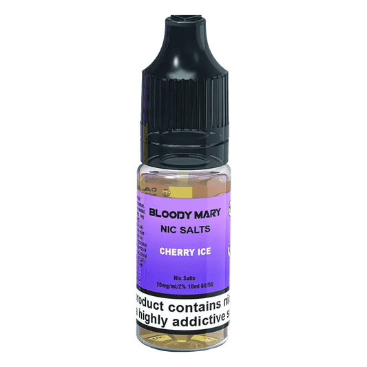 Cherry Ice Nic Salt E-Liquid by Bloody Bar 10ml - Power Vape Shop