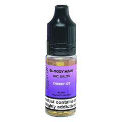 Cherry Ice Nic Salt E-Liquid by Bloody Bar 10ml