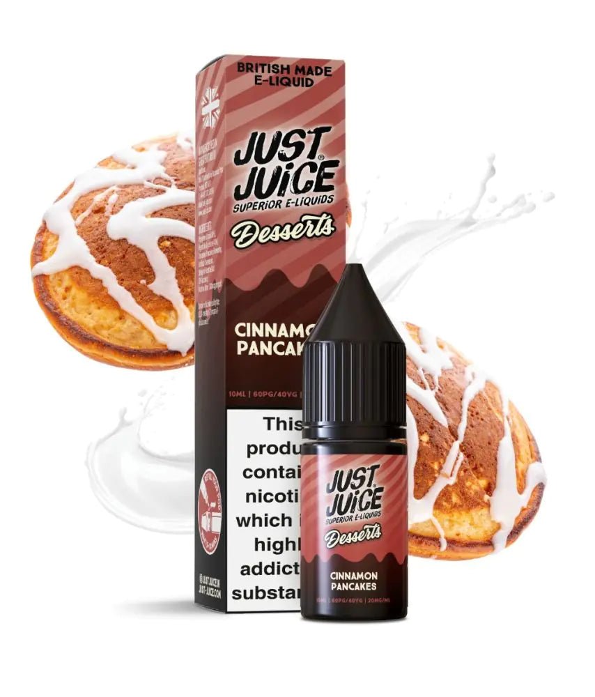 Cinnamon Pancakes Nic Salt by Just Juice 10ml - Power Vape Shop