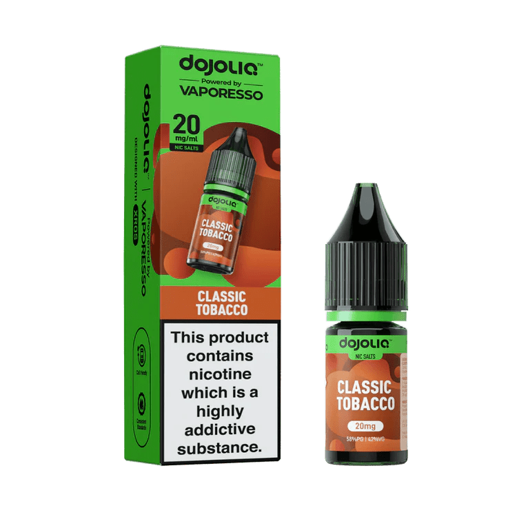 Classic Tobacco Nic Salt E-Liquid by Vaporesso Dojo Liq 10ml - Power Vape Shop