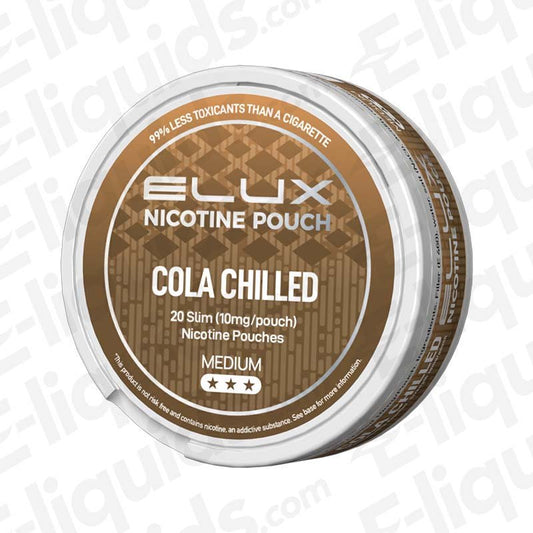 Cola Chilled Nicotine Pouches by Elux - Power Vape Shop