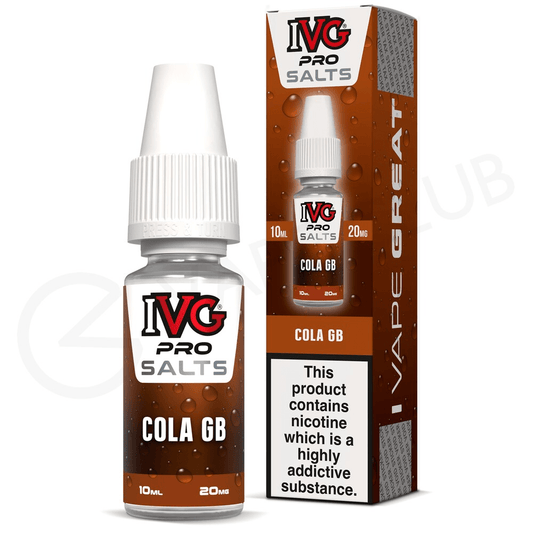 Cola GB E-Liquid by IVG Pro Salts - Power Vape Shop