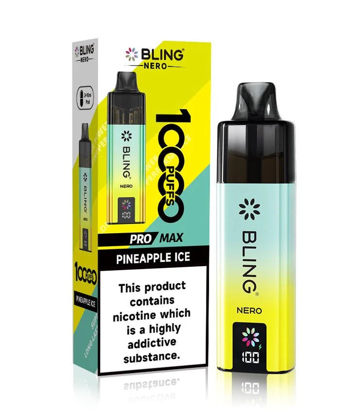 Crystal Bling Nero 10k Prefilled Pod Kit - Power Vape Shop