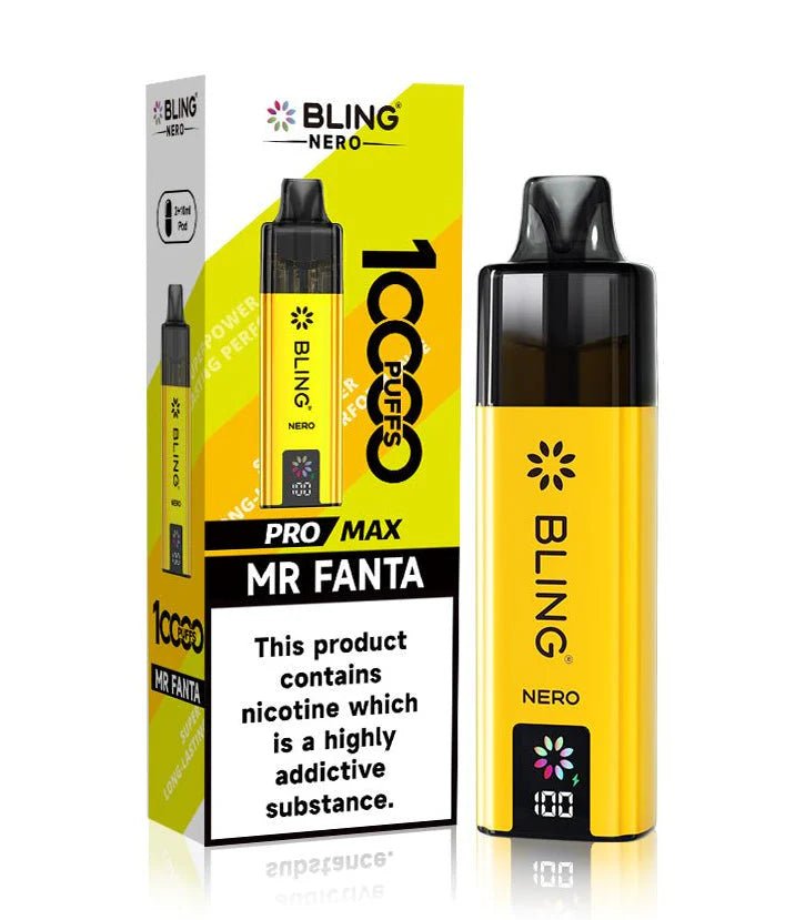 Crystal Bling Nero 10k Prefilled Pod Kit - Power Vape Shop