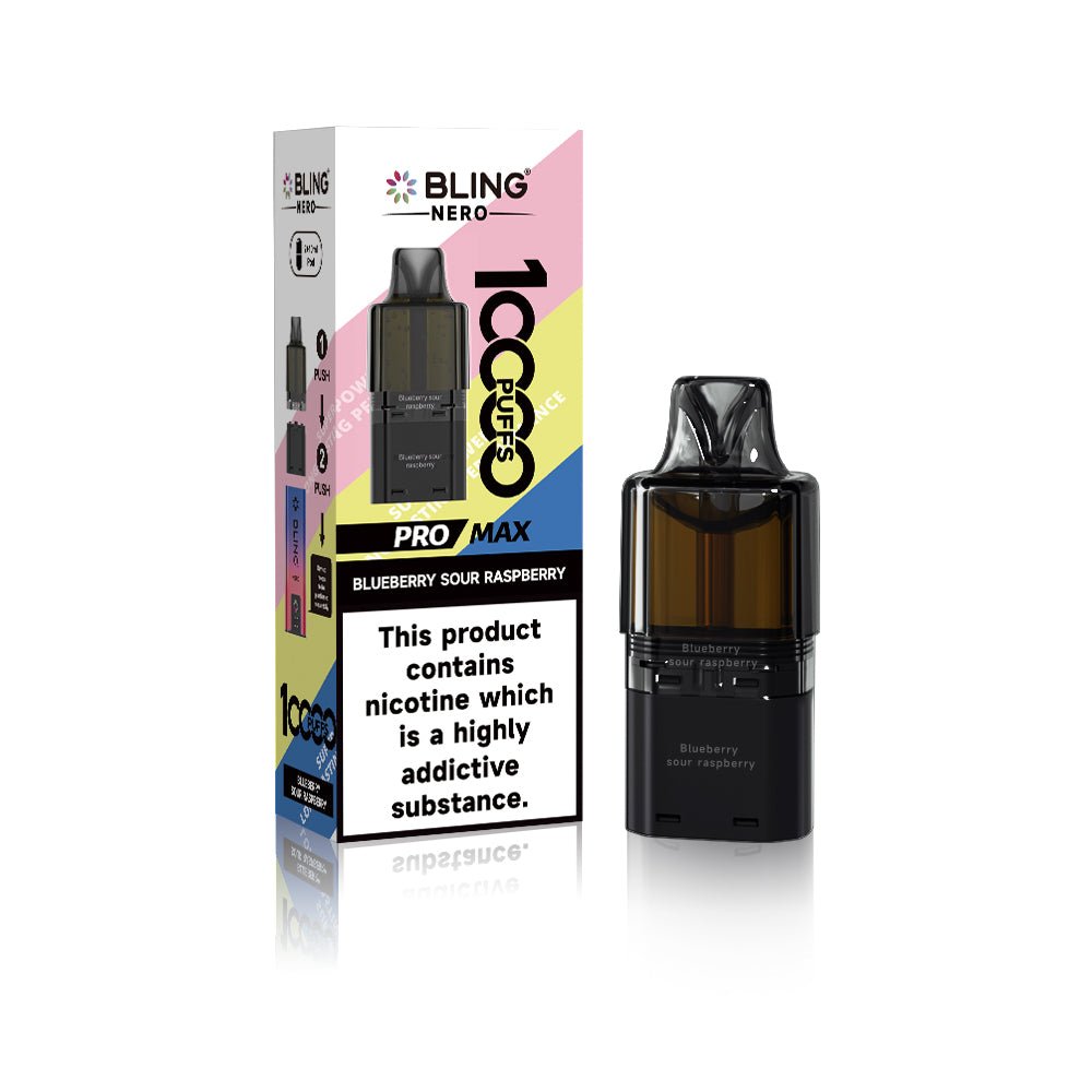 Crystal Bling Nero 10k Prefilled Pods - Power Vape Shop