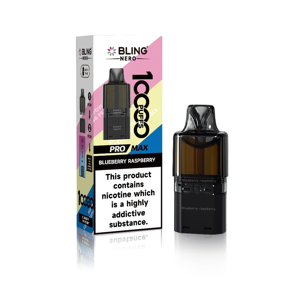 Crystal Bling Nero 10k Prefilled Pods - Power Vape Shop